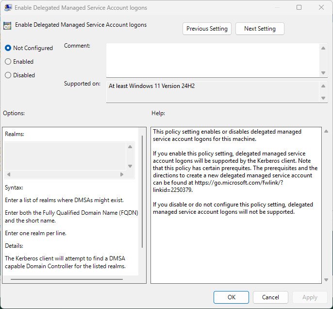 DSMA dla Windows 12