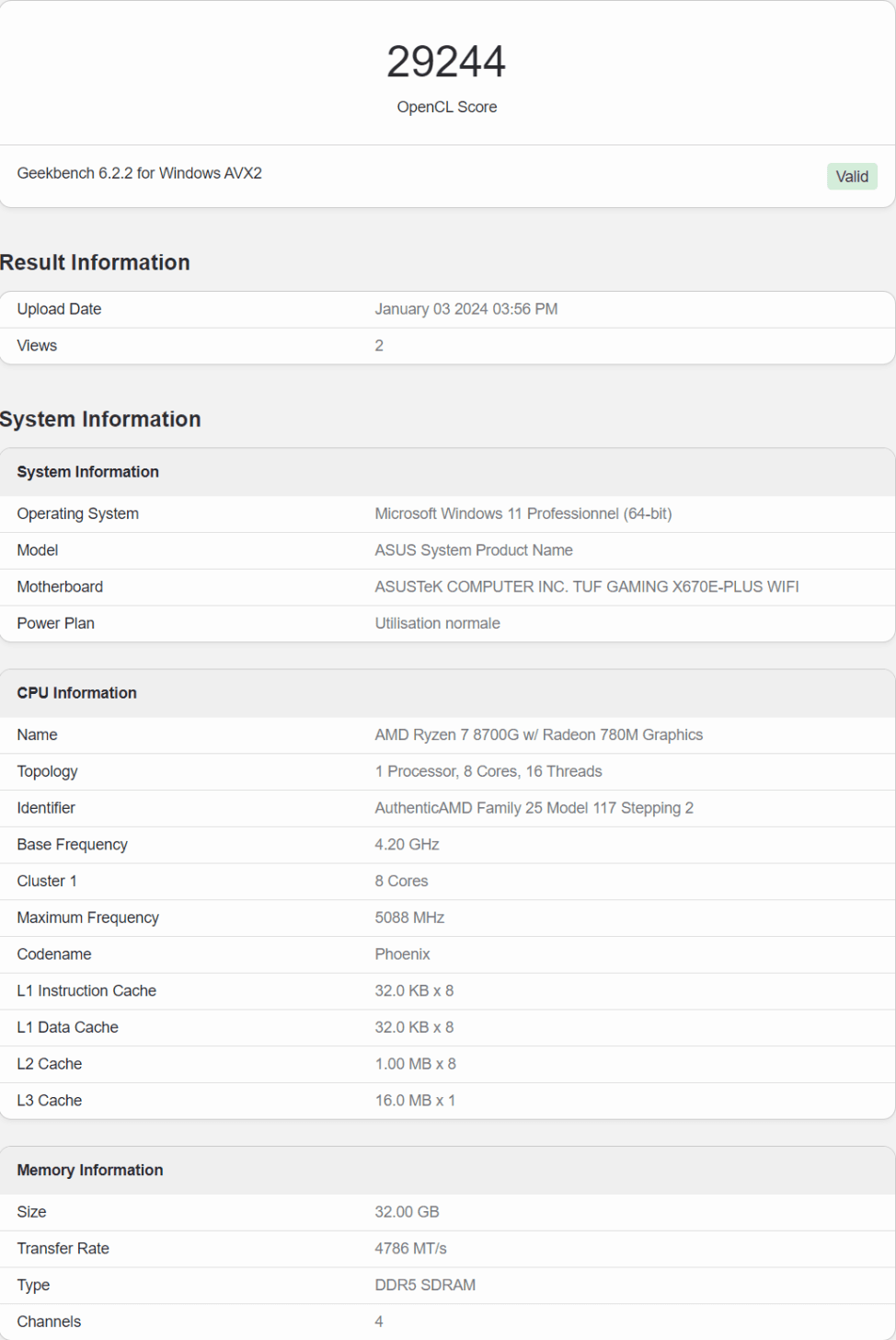 Ryzen 7 8700G