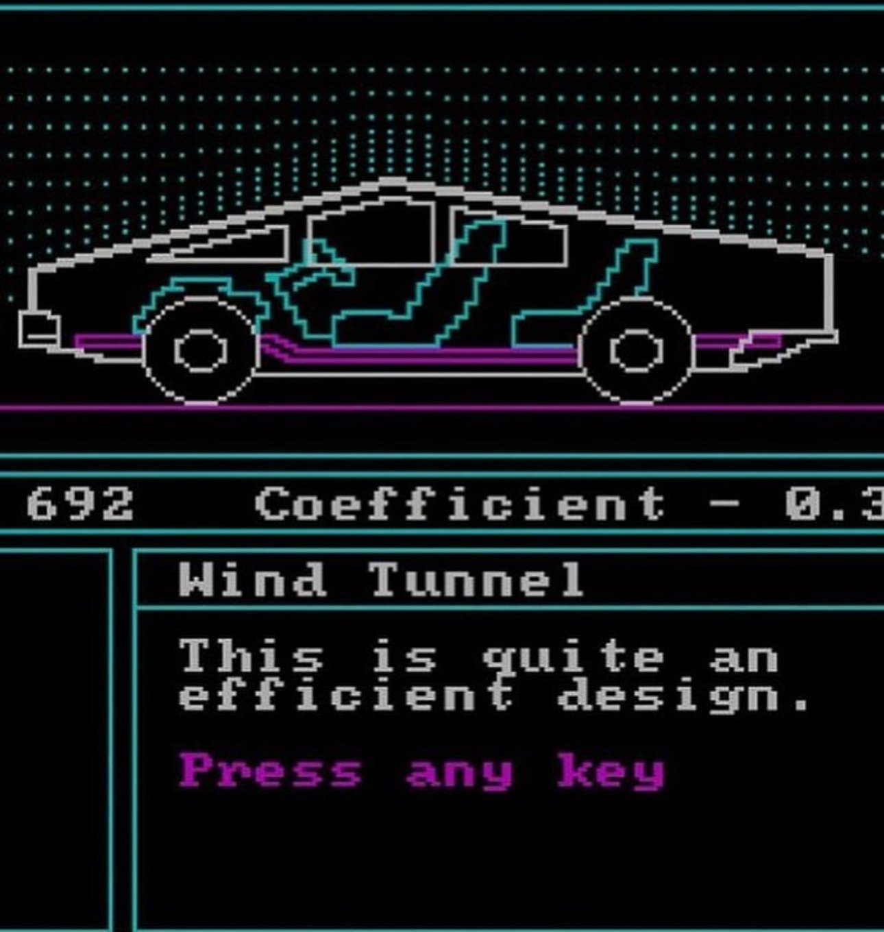 Tesla Cybertruck Car Builder (1982) Apple II (1977) 