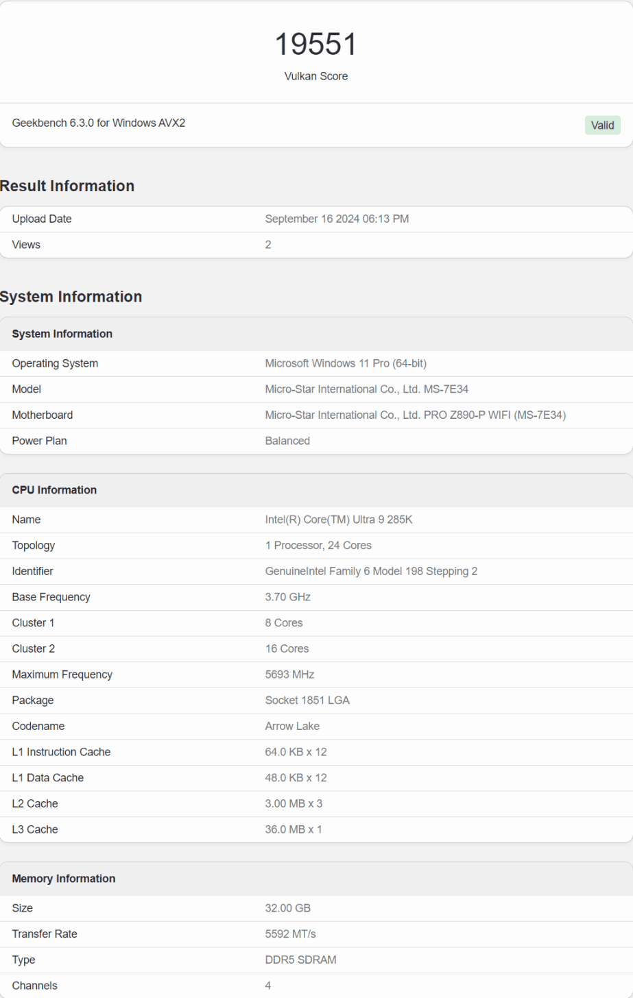 Intel Arrow Lake z Alchemist Xe-LPG