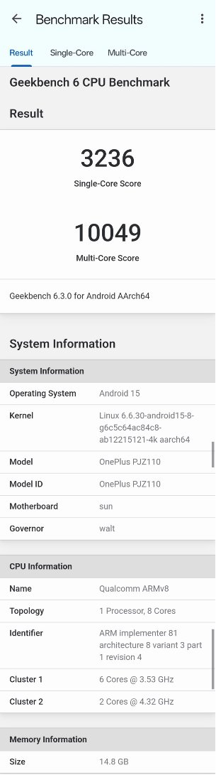 Snapdragon 8 Gen 4 - benchmark