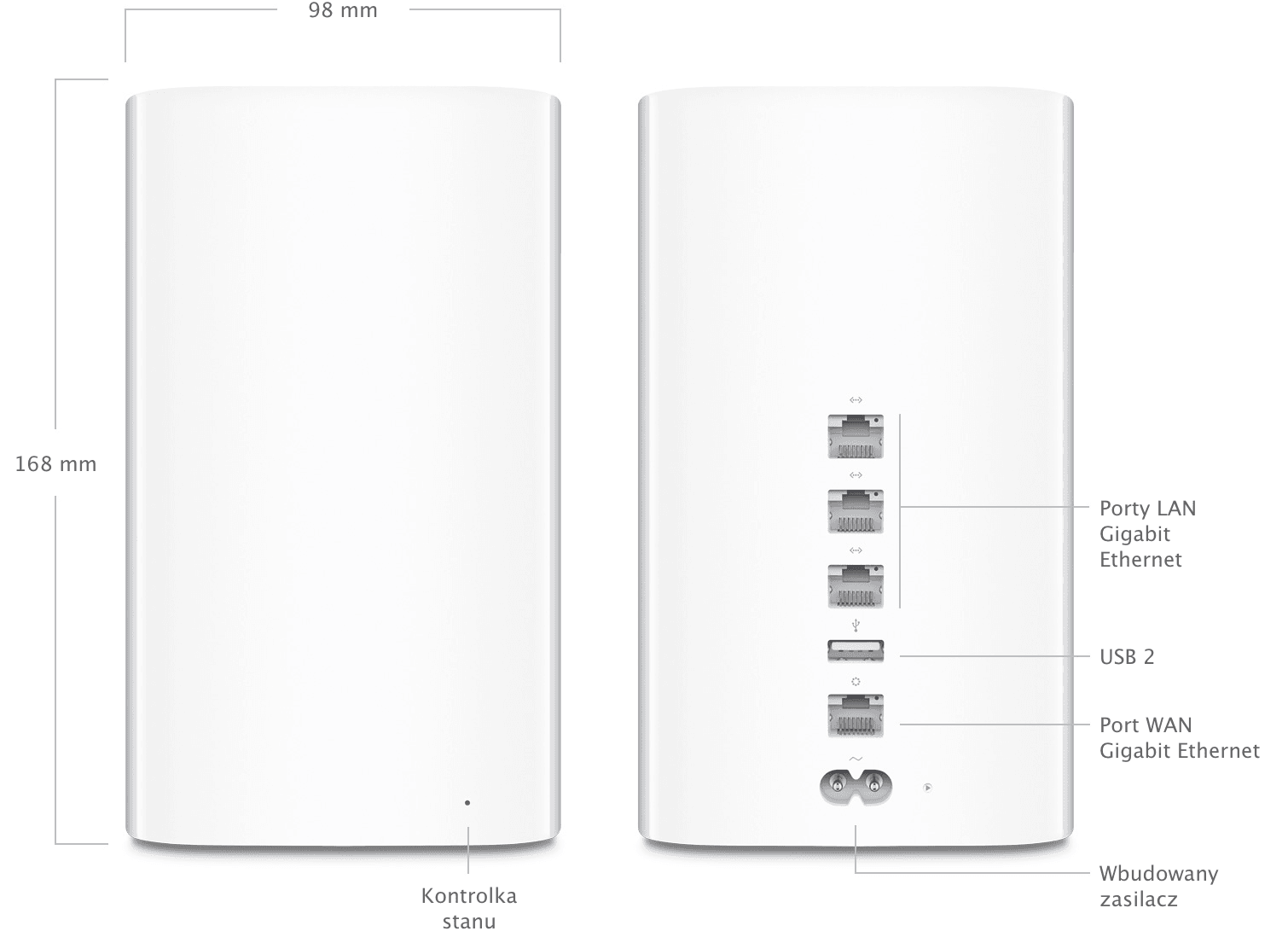 Apple AirPort Extreme router