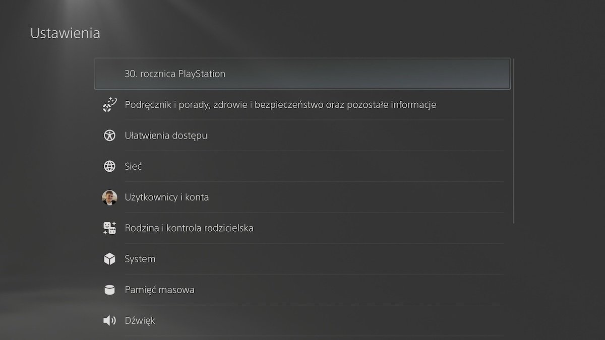 PS5 specjalne motywy na 30. rocznicę PlayStation