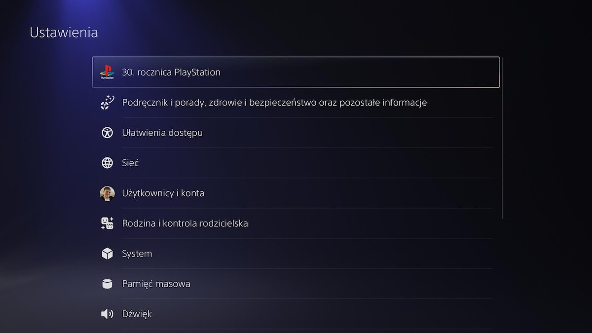 PS5 specjalne motywy na 30. rocznicę PlayStation