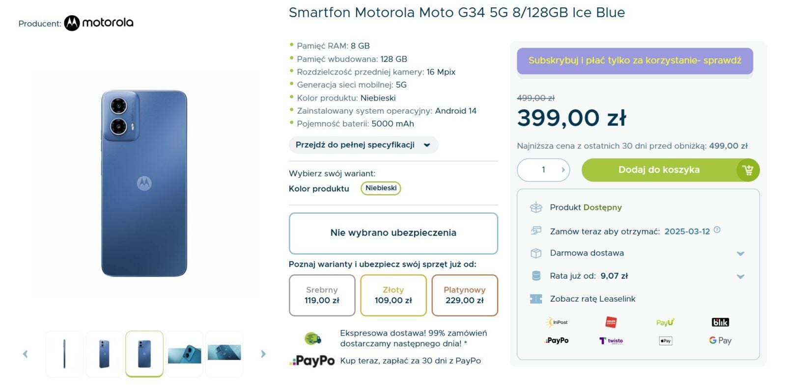 Moto G34