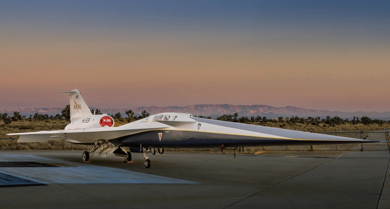 Samolot X-59 jest już gotowy /Fot. NASA
