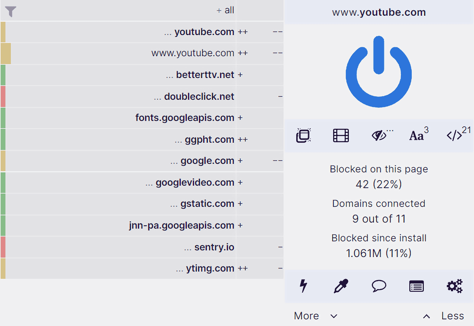 Chrome ublock