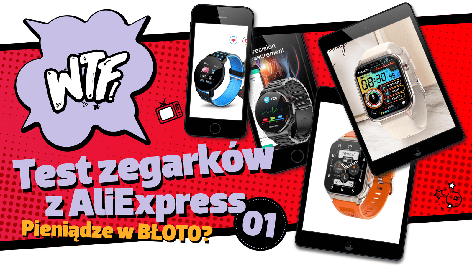 Smartwatche z AliExpress