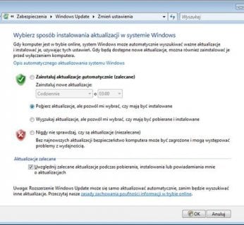 Pozwól, by Windows XP i Vista automatycznie ściągały potrzebne uaktualnienia – sprawuj jednak nadzór nad tym procesem.