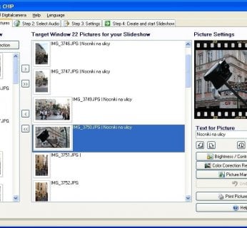 Ciekawe przejścia i podkład muzyczny – możliwości Slideshow Pro są naprawdę duże.