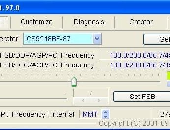 Najlepszy do overclockingu - SetFSB
