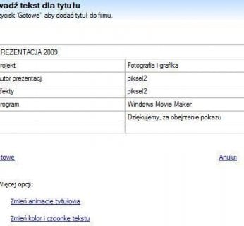 Import plików graficznych