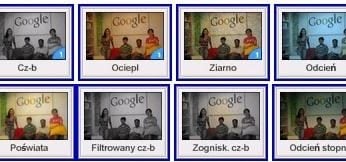 (fot. 18) Działanie efektów predefiniowanych w Google Picasa. Jest ich aż 12, więc jest w czym wybierać.