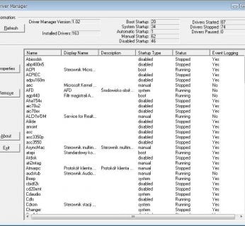 Dezaktywując błędnie działające sterowniki, które uruchamiają się automatycznie podczas startu Windows, przyspieszysz system.