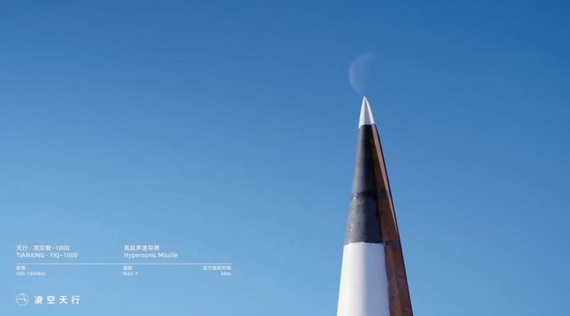 Co tym razem wymyśliły Chiny? Ten hipersoniczny pocisk z cementu może zagrozić równowadze na świecie