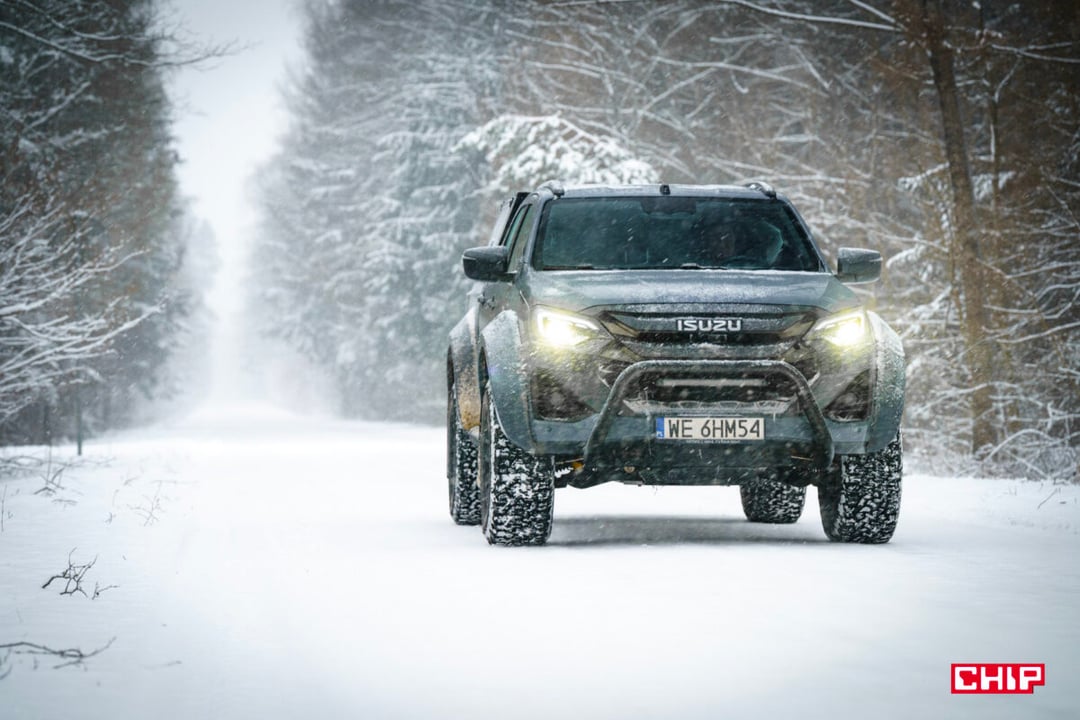 Test Isuzu D-Max Arctic Trucks – lepszego auta na atak zimy nie mogliśmy trafić