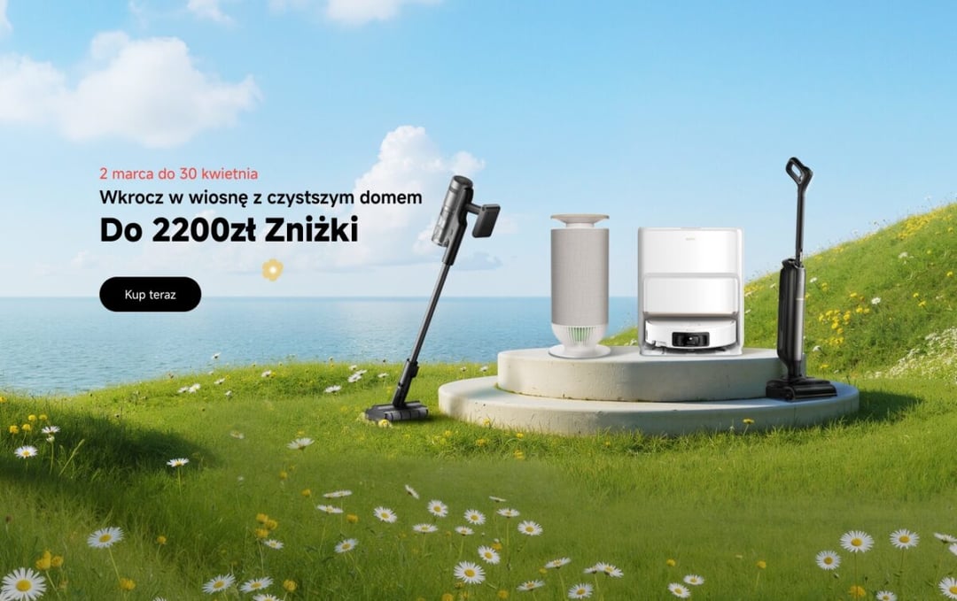 Robot, pionówka czy odkurzacz myjący? MOVA ma kilka dobrych odpowiedzi na wiosenny bałagan