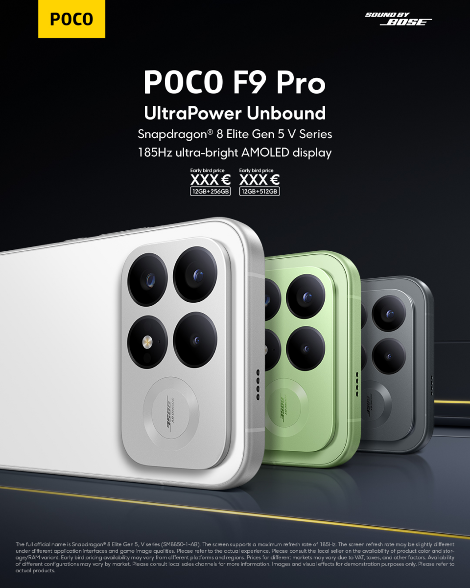 POCO F9 Ultra i POCO F9 Pro już w sprzedaży. POCO F9 Ultra 512 GB za 2999 zł