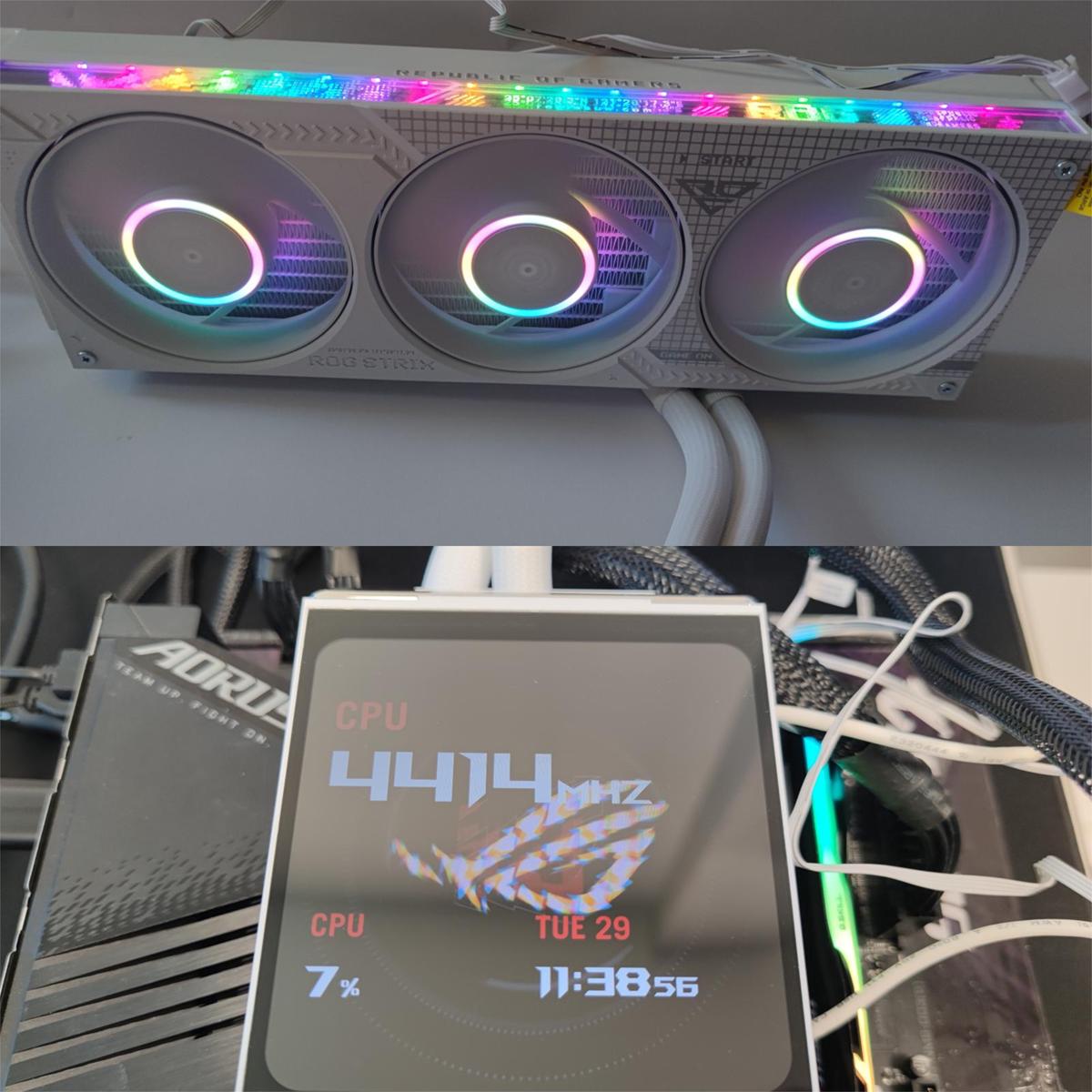 Test chłodzenia Asus ROG Strix SLC IV 360 ARGB LCD. To AiO podłączycie do kompatybilnej płyty bez kabli