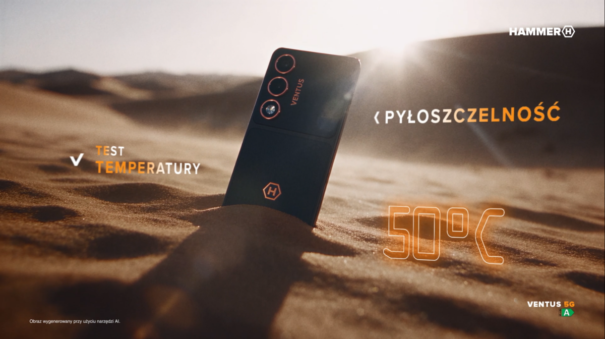 Upadki, kurz, woda i ekstremalne warunki. HAMMER pokazuje, jak powinien wyglądać wytrzymały telefon